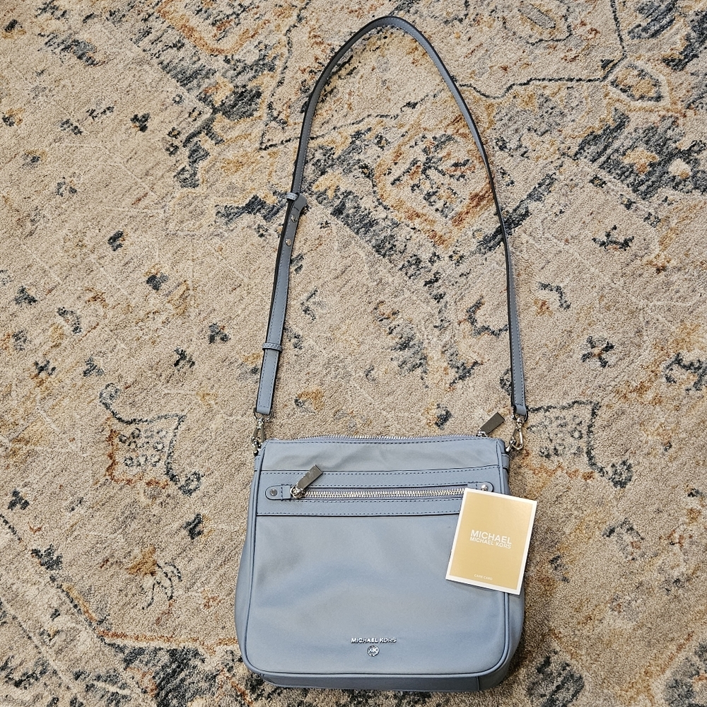 Michael Kors Jet Set Charm Large North South Nylon Crossbody Bag